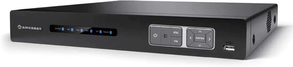 Amcrest 4K 16 Channel Ai Dvr Security Camera System Recorder, Dvr For Analog Security Cameras & Amcrest Ip Cameras, Ai Smart Dvr, Face Recognition, Human & Vehicle Detection Ai (Amdv5116-I3)