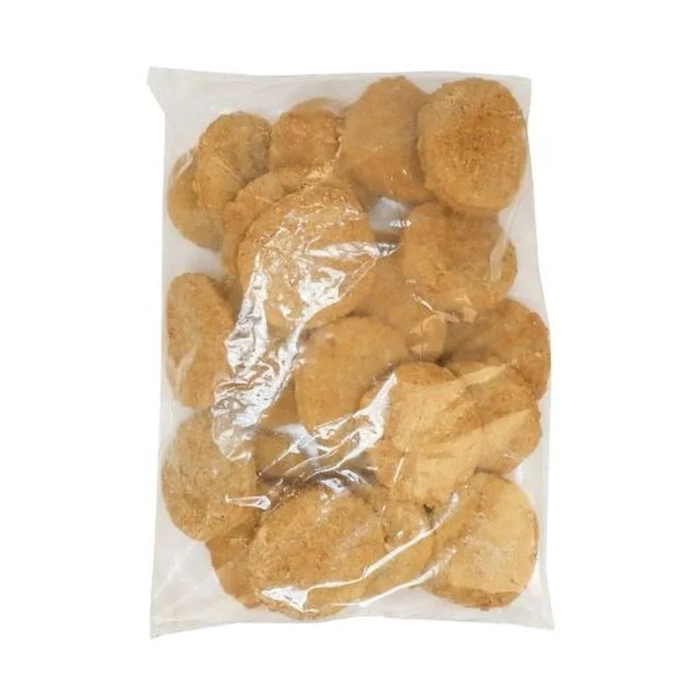 Cooked Homestyle Pound Whole Patty, 5 Grain Fully Gold Breaded Kist -- 6 Chicken per case