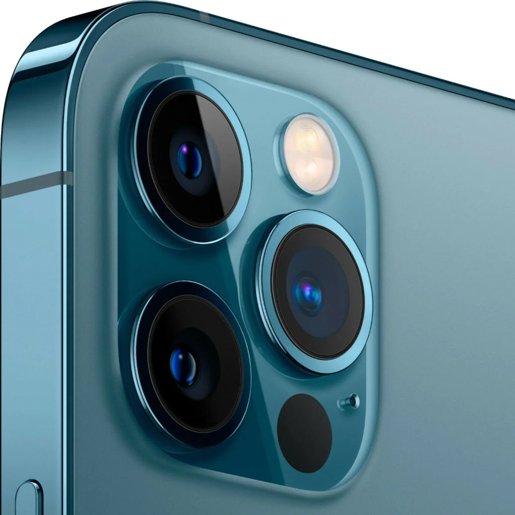 Model) iPhone Open A2342 Max Cell Pro Unlocked Phone 12 128GB Factory (US - Blue Box