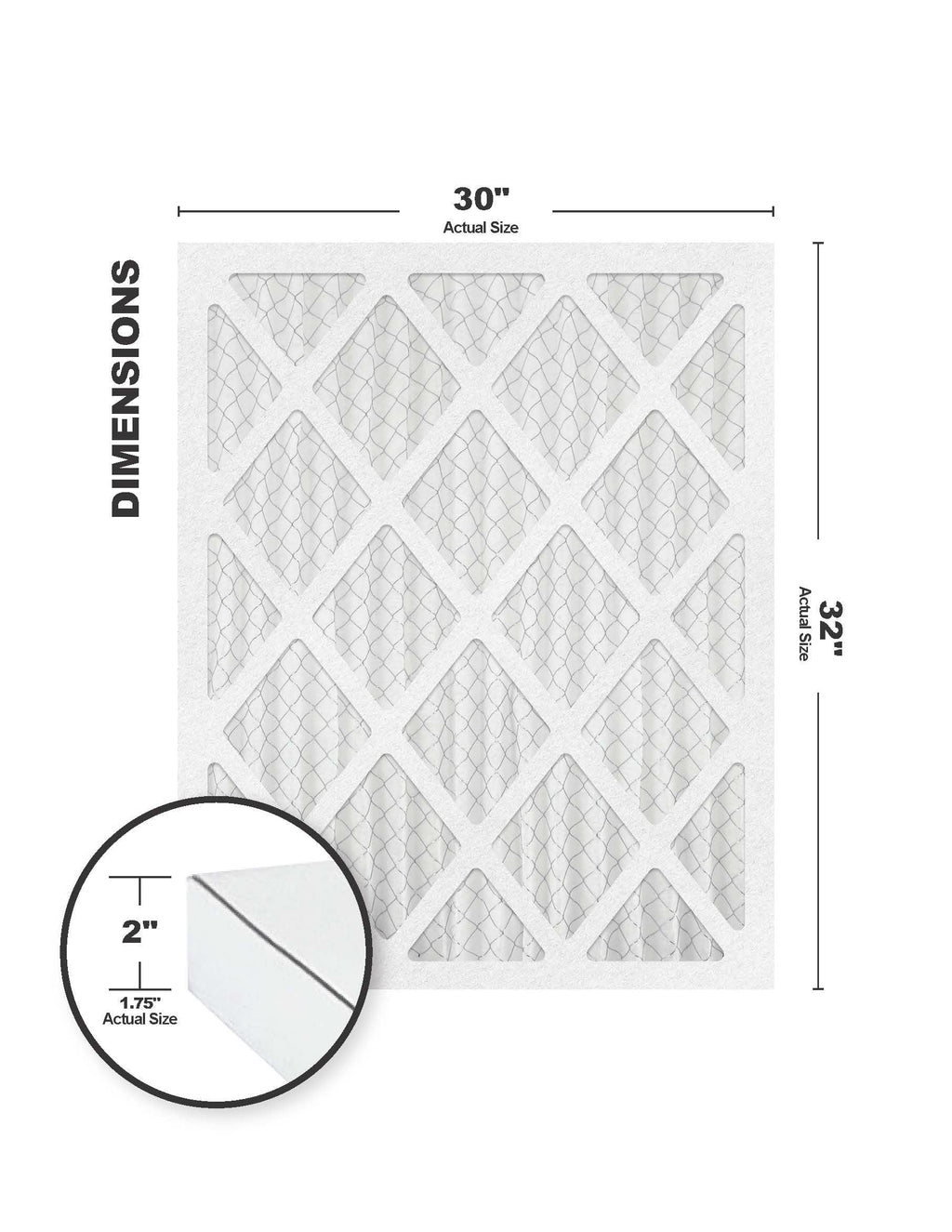 8 Filter Air Gold Pack) (4 Accumulair 30x32x2 MERV