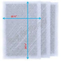 WHITE Air RAYAIR (3 Cleaner Guard Refills Replacement Pack) with SUPPLY MicroPower Compatible 17x23 Filter Pads 17x23