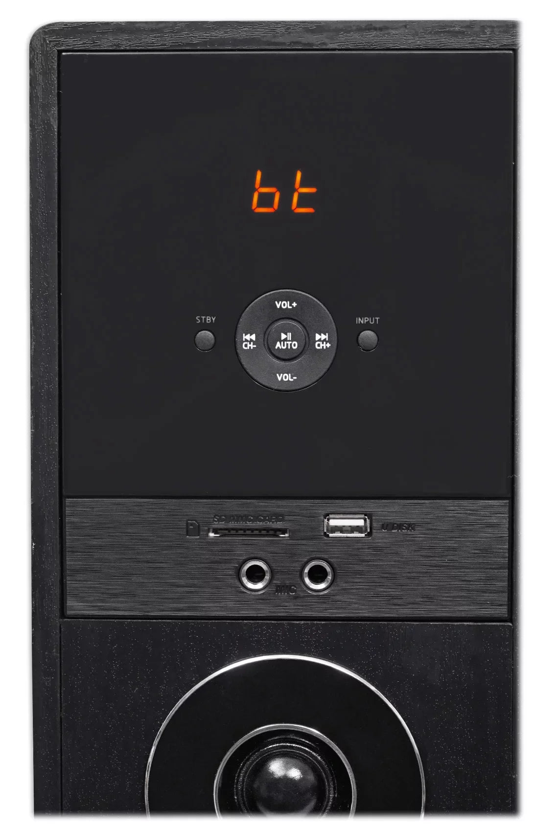 For Tower Theater Television Home TV-Black w/Sub Speaker Smart System