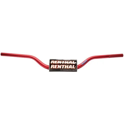 Renthal 1 1/8" Fatbar Ricky Carmichael Bend Red For Ktm 300 Xc-W (E-Start) 2008-2018