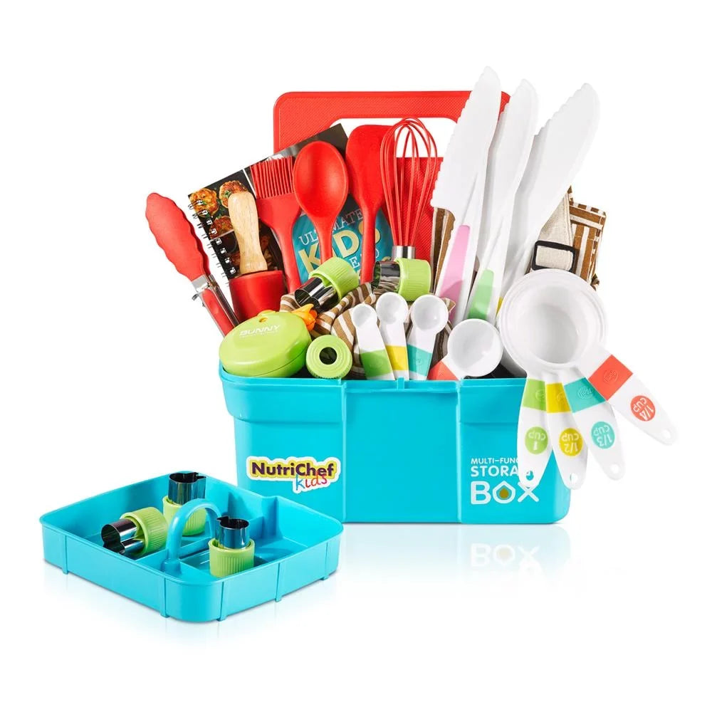 & Apron Girls Little Boys, for Baking Complete NutriChef Cooking Includes Set & Set Kids Chef's