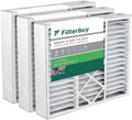 Pleated Filters (3-Pack) for HVAC MERV AC Air Furnace Amana Filterbuy 8 Goodman and 22x24x5