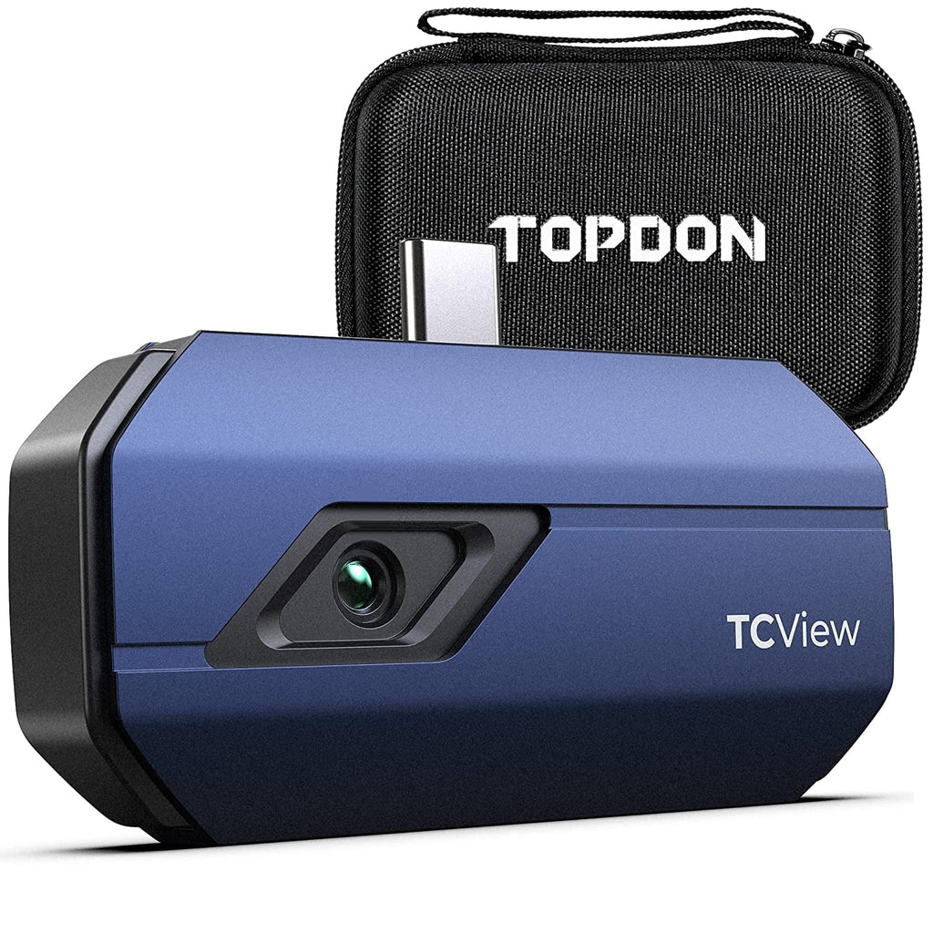 Imaging TC001 Thermal Camera Smartphones, 256x192 Thermal High Resolution & TOPDON for IR Imager PC Tablets