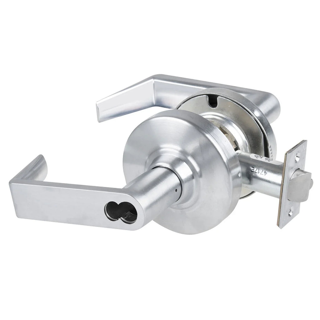 Schlage Nd94Jd Rho 626 Grade 1 Classroom Lock Rhodes Lever Schlage Fsic Prep Less Core Satin Chrome Finish Non-Handed