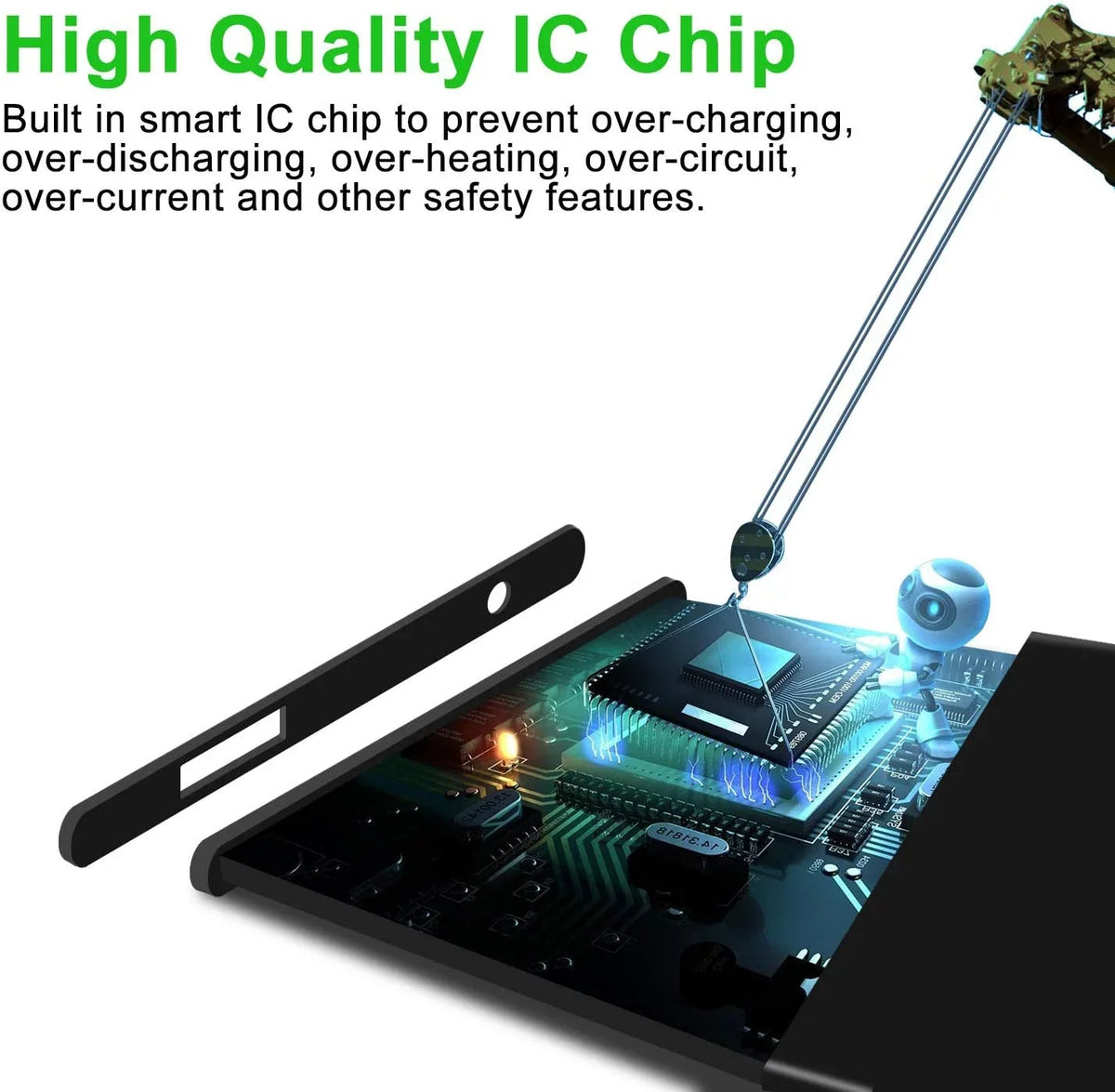 Replacement Y Bat-63108-003 Upgraded For Blackberry Keyone Bbb100-1 Bbb100-2 Bb100-7 Bb100-5, Bbb100-3 Sprint