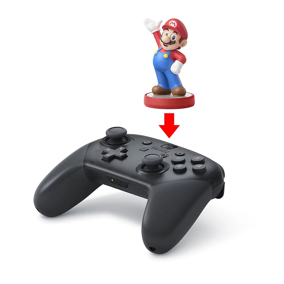 Screen Cleaning Red Switch Controller, Wireless with & Mario Nintendo Console Blue Odyssey and Cloth Neon Extra Super