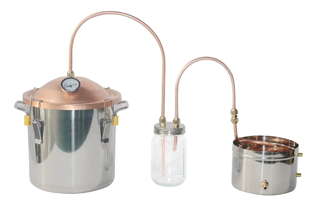 Pot Lid 5 Thump liquid with Thumper Distiller Keg Still Gallon) (Copper YINCHEN Copper