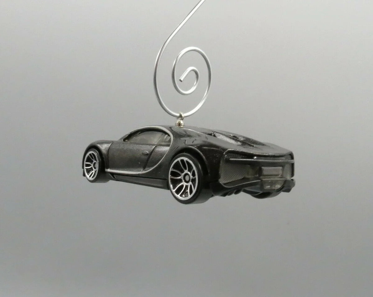 Chiron Custom Car Christmas 2016 Bugatti '16 Grey Adorno Ornament Gray