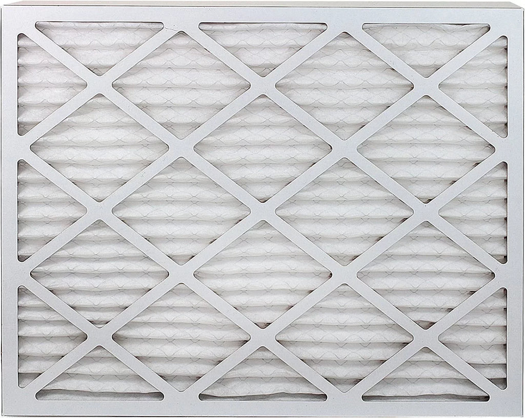 AC Filterbuy Pleated Furnace 8 Filters HVAC Air 19x20x1 (3-Pack) MERV