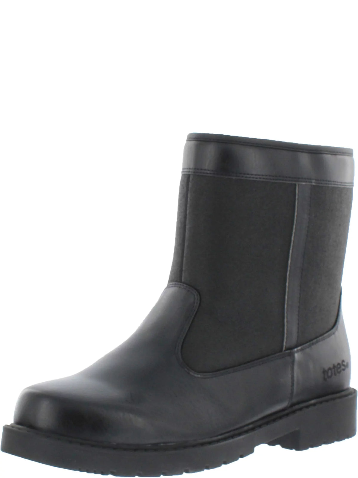 Totes Men'S Stadium Waterproof Faux Fur Lined Snow Boot - Wide Width Available