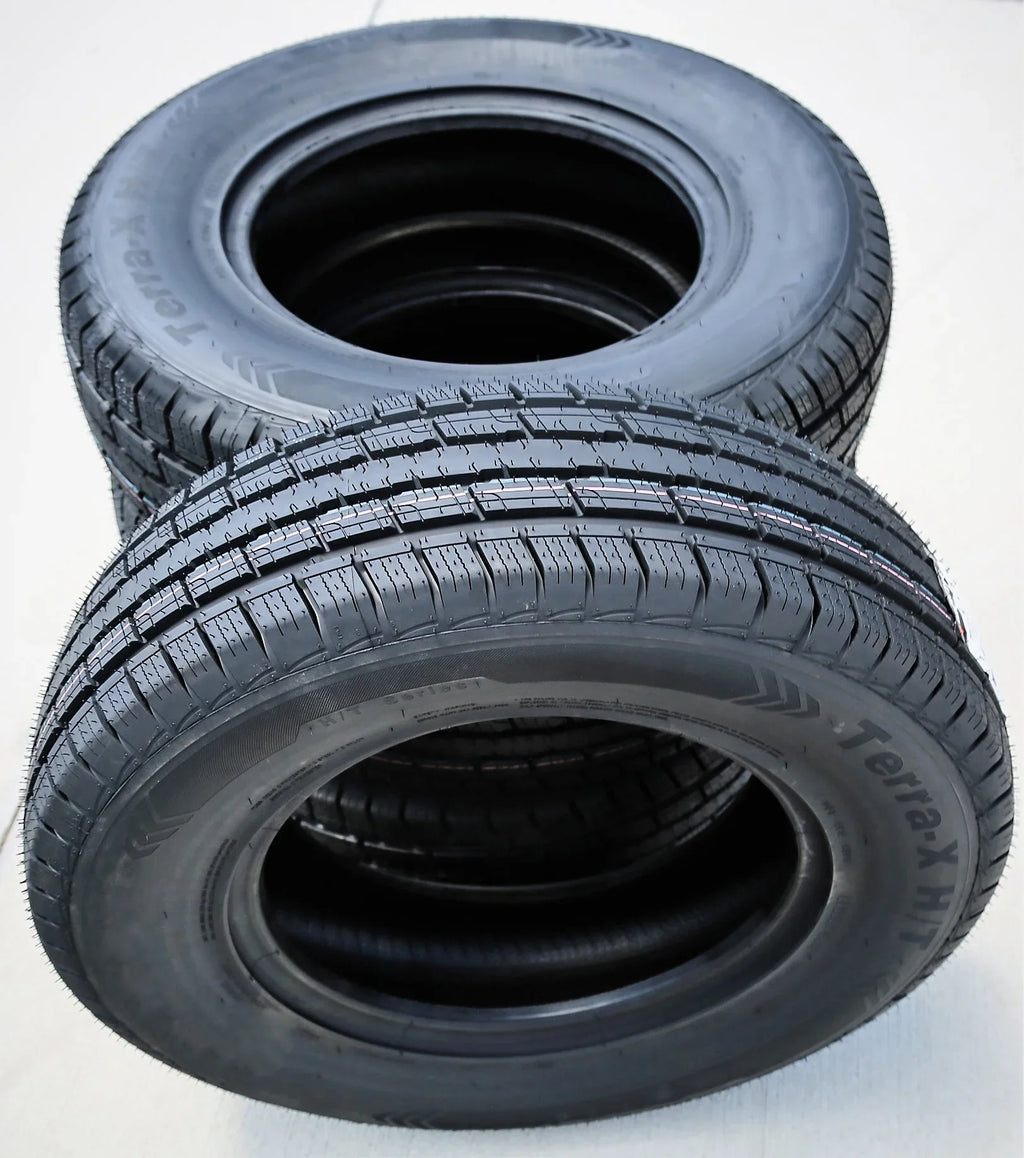 Set Of 4 (Four) Waterfall Terra-X H/T Lt 225/75R16 Load E 10 Ply Lamp Truck Tires Fits: 2010-16 Jeep Wrangler Unlimited Sport, 2003-04 Jeep Grand Cherokee Laredo