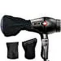 M Twin and Turbo Designs Hair (1) Mesh (1) Turbo 3200 Power Diffuser Black 2: Metal Dryer Hair Bundle