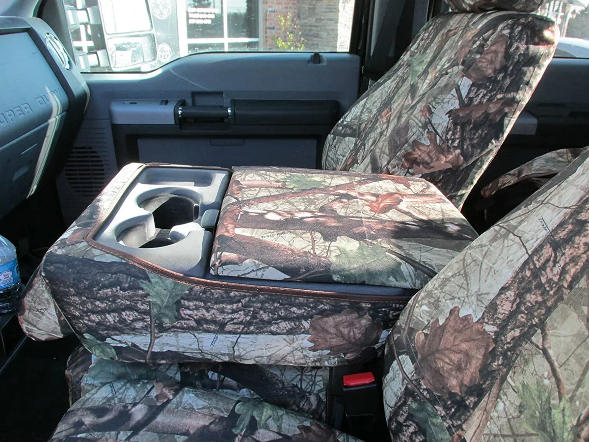 F250-F550 Center in 2015-2021 with and F150 & Front Endura DS1C Seat Seat Bottom 40/20/40 Console Split Camouflage 20 Opening Opening F486 2014 Section