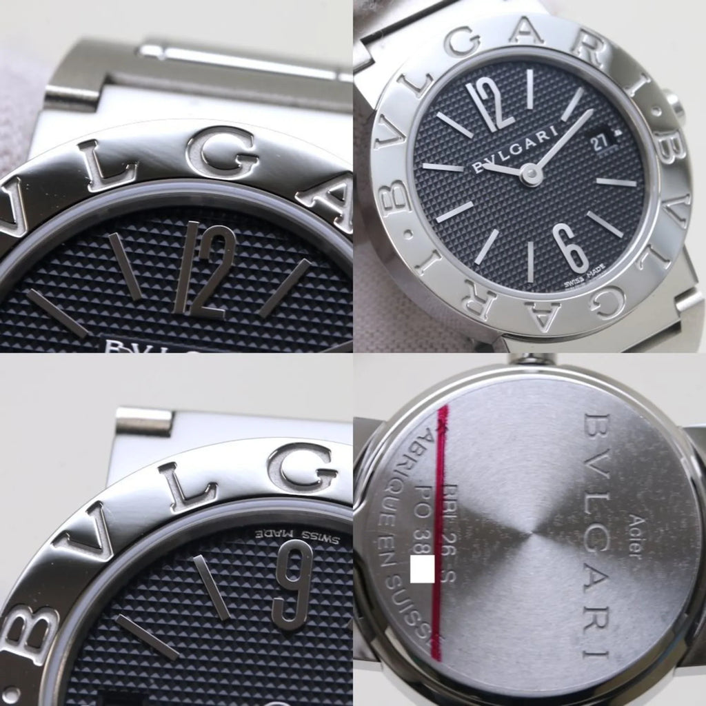 39355 New) BB26BSSD (Like Steel Pre-Owned Stainless Bulgari BBL26S Watch Bvlgari Women's BVLGARI