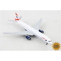 Model British 777-200ER Jets Flaps 1-400 Scale Gemini No.G-YMMS Reg Down Airplane