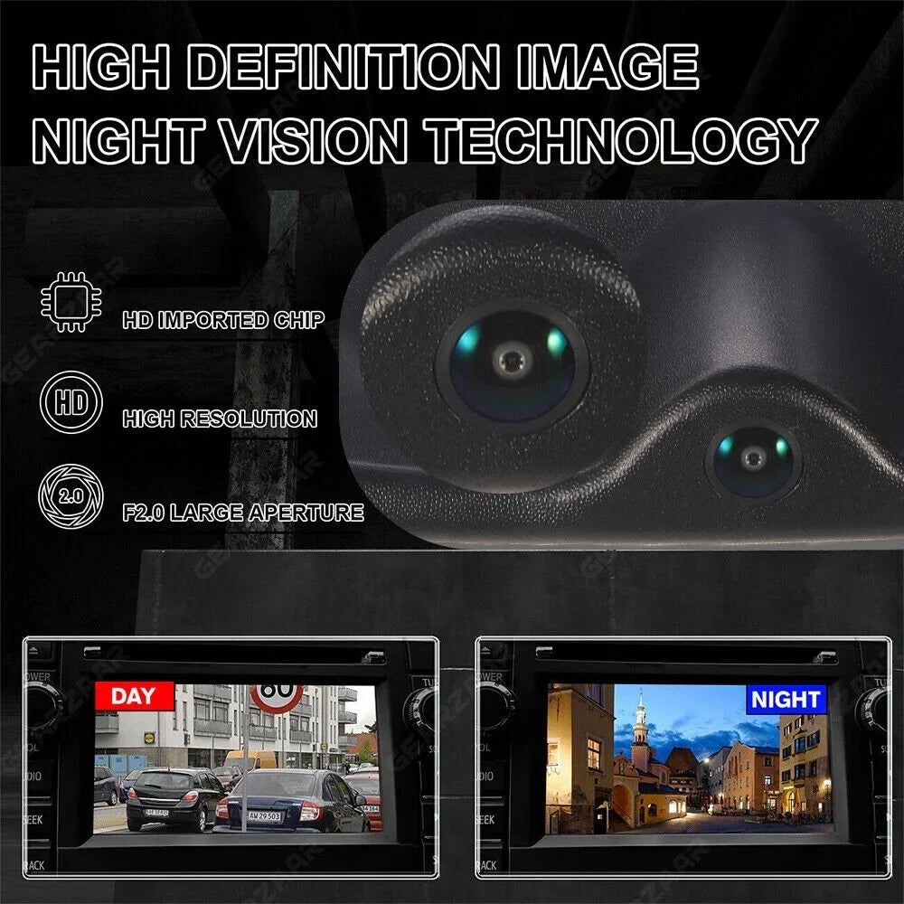 Kingfurt Night Vision Waterproof High Resolution Chevy Gmc Silverado/Sierra Rear View Backup Camera