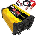 Power DC12Volt Display Inverter AC110220Volt SineWave Car To Gecheer Modified Inverter Inverters Portable Dual Inverters 4000W Transformer Auto USB