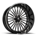 PRO FORGED 6X139.7 HD 125CB WARHOG LUXXX LHD WHEEL -76ET 6 26X14 GLOSS MILLED BLACK