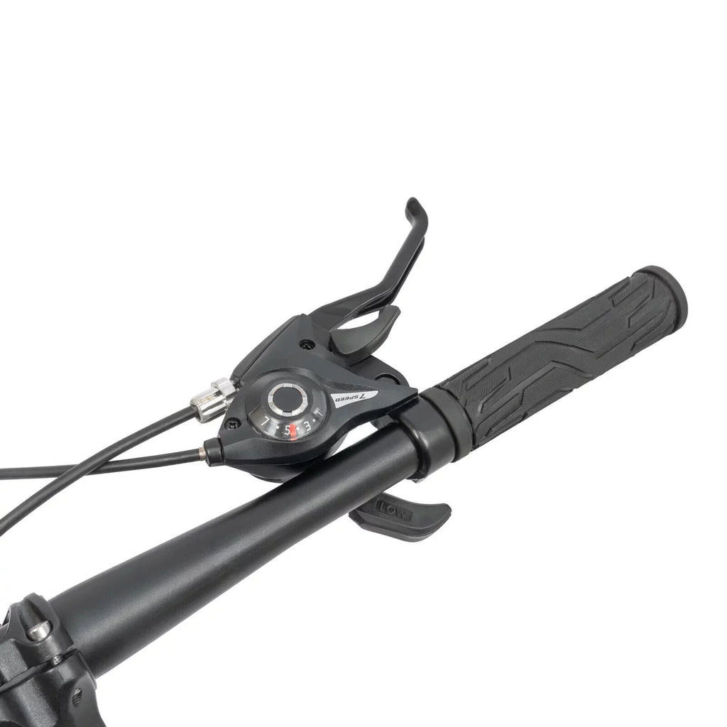 Miumaeov 26" Black Adult Folding Bike 21-Speed Shifter Folding City Bike Lamp Weight Carbon Steel Camping Bicycle Max Loading 150Kg/330Lbs