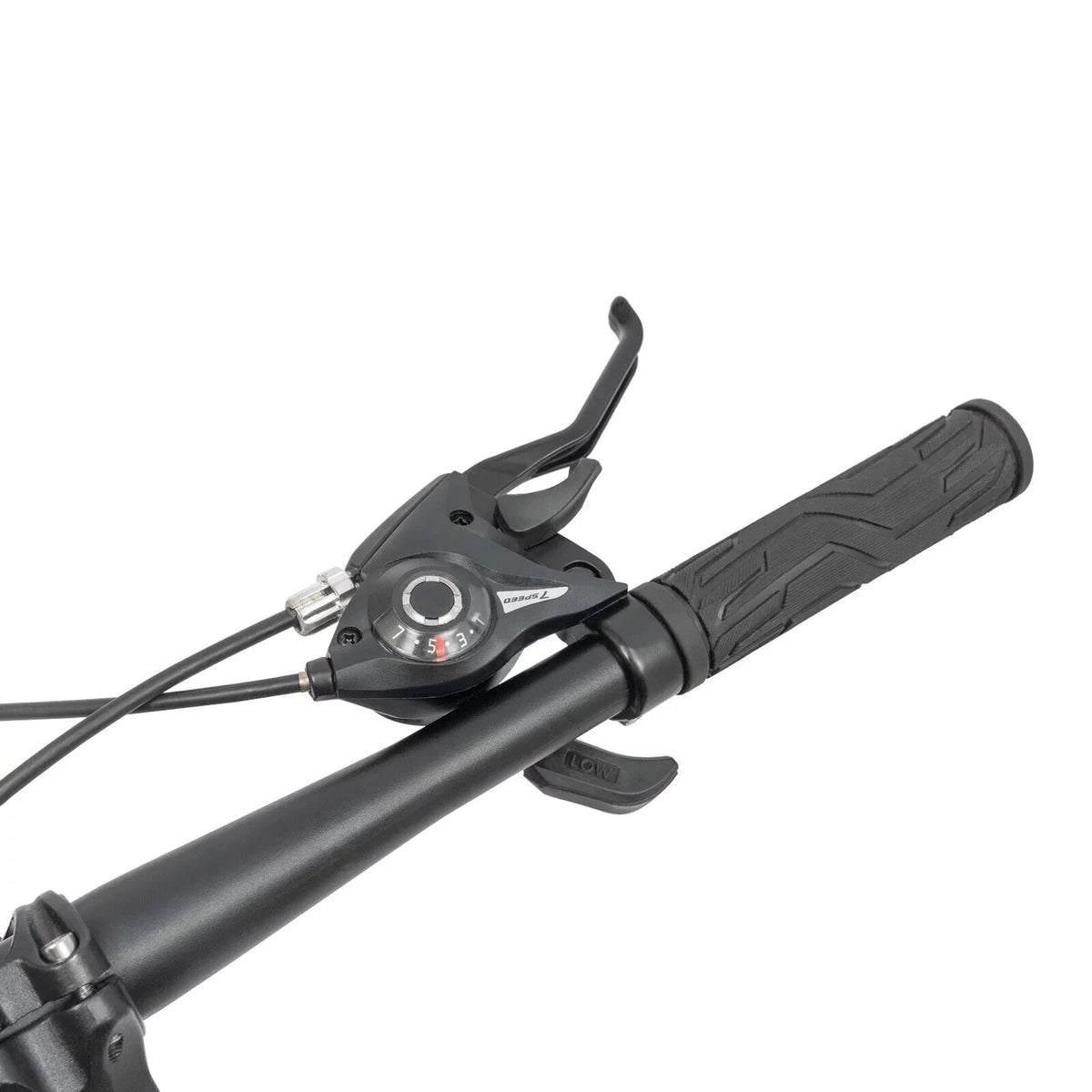 Miumaeov 26" Black Adult Folding Bike 21-Speed Shifter Folding City Bike Lamp Weight Carbon Steel Camping Bicycle Max Loading 150Kg/330Lbs
