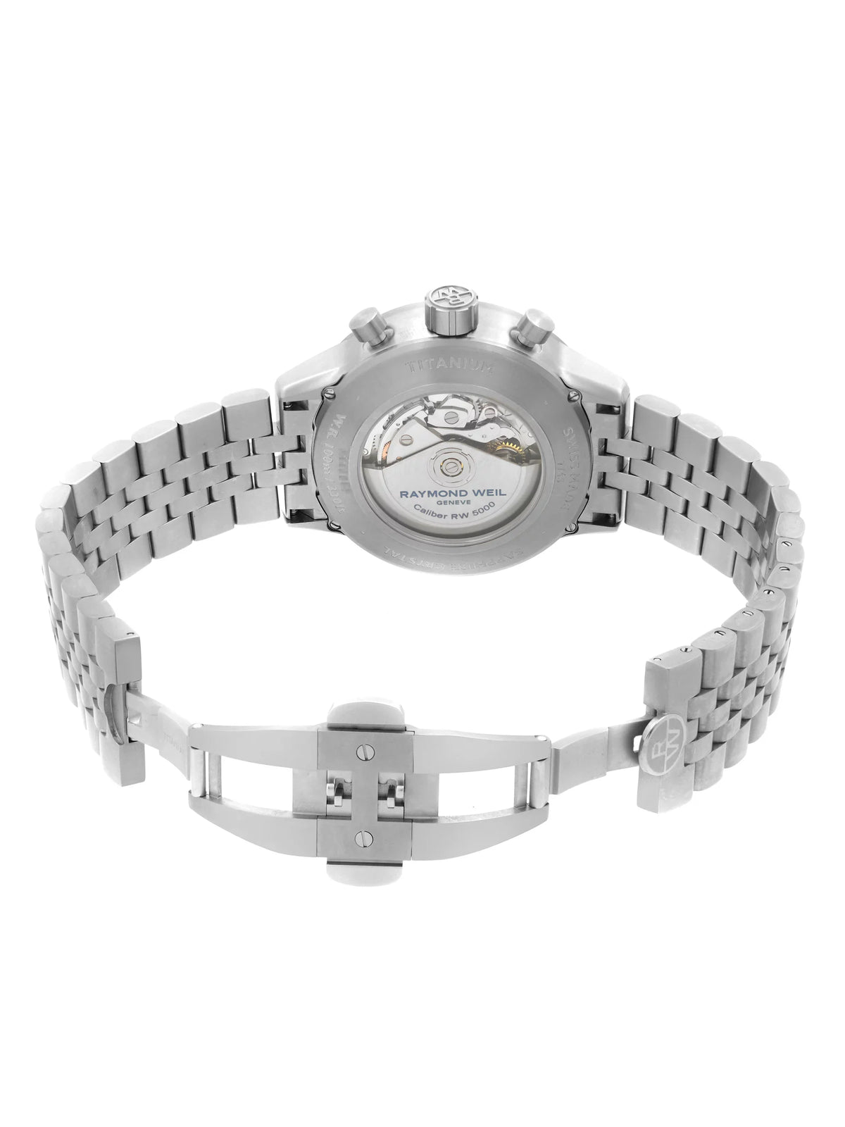 Used Contractor Titanium Gray Dial Automatic Mens Watch 7745-Ti-05609 (Good)