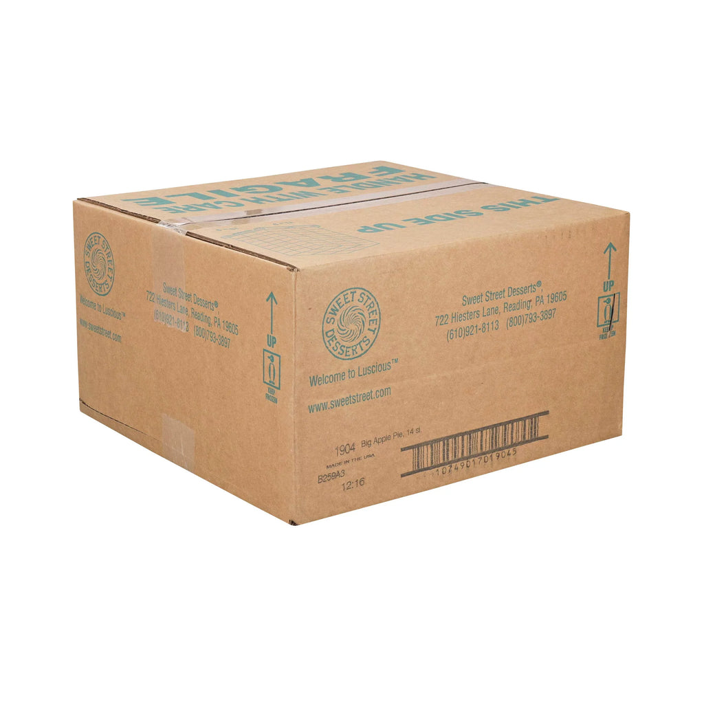 '-- Pie, 2 14 Street Slice Round Pound inch 7.56 Sweet 10 per case.