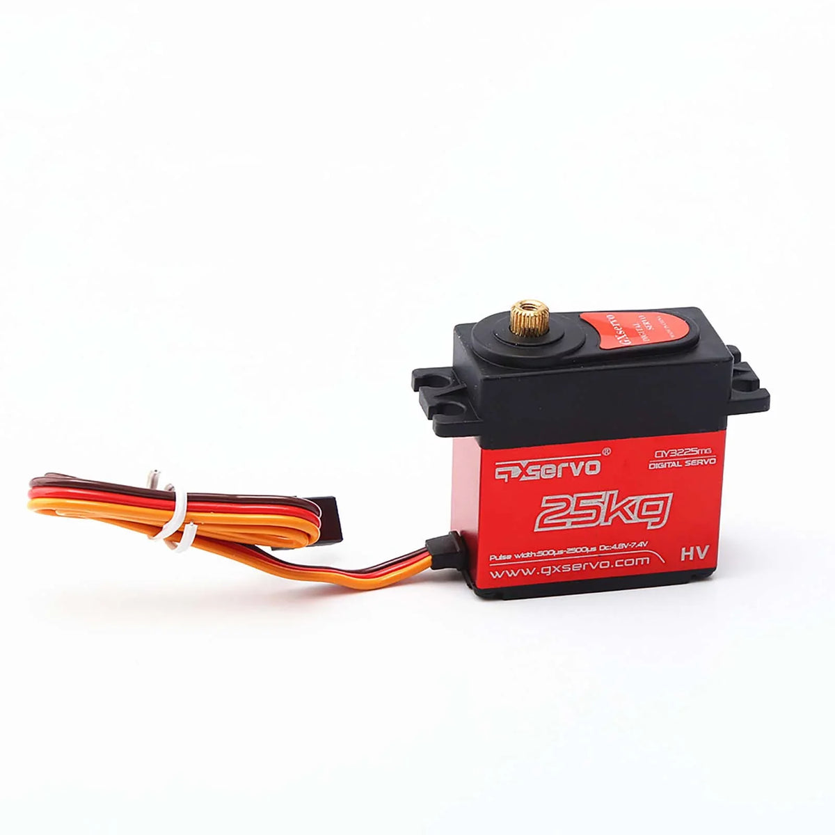 Spirastell Rc Servo,Waterproof 1/10 1/12 2Pcs Dsservo Ds3225 Metal Torque Waterproof 1/10 1/12Boat Helicopter Airplane Car Boat Helicopter Servo Metal Torque Huiop Servo 2Pcs Eryue Qy3225