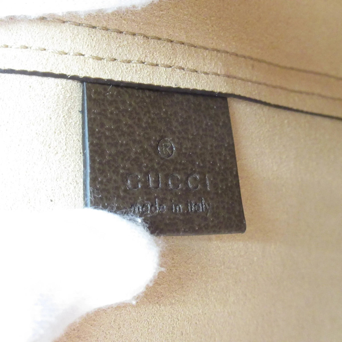 Pre-Owned (New) Tote 7445449AACV8745 GG Bag Beige Canvas Supreme