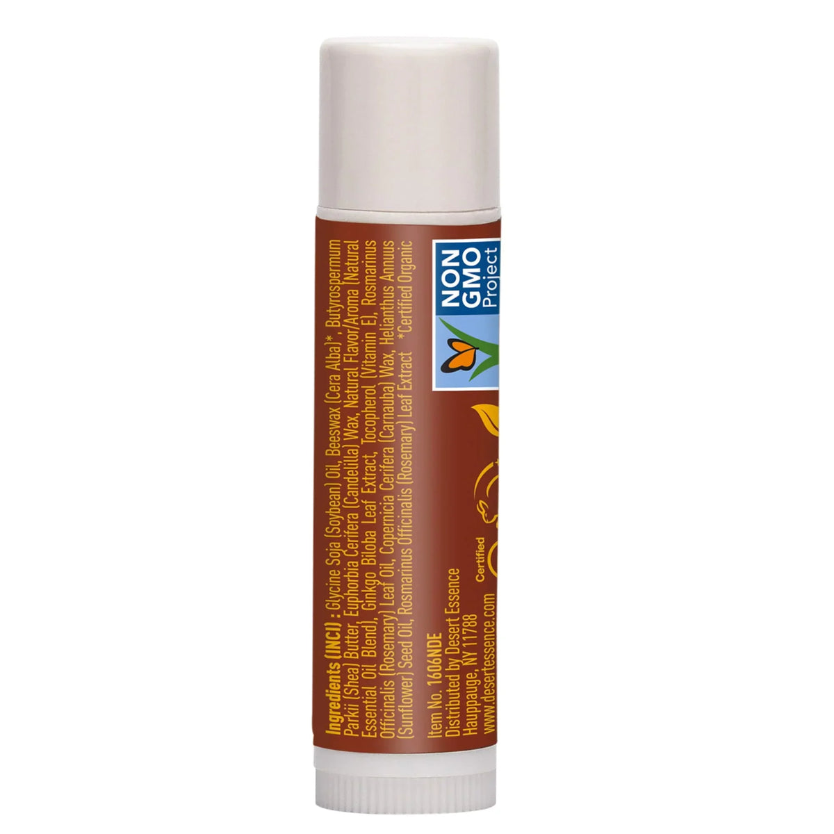 '- Rescue - Extract- Cracked w/ Or Hydrating Biloba Essence Ginkgo - 24, Desert Pack Lip Oil - 0.15 Soothes of Peppermint Ultra Shea Vitamin Butter Moisturizer Balm Soft Dry E Stick, Beeswax - Lips Oz