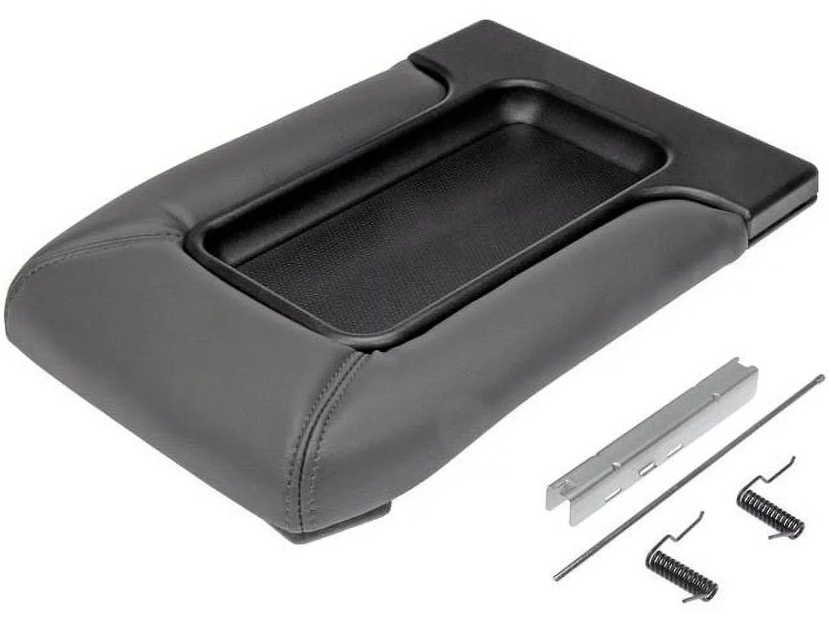 2001 with Split Dark 2002 Console Seat with - Front 2004 GMC Bench 2005 Lid - Gray Sierra - 2006 1500 - 2003 Row Compatible