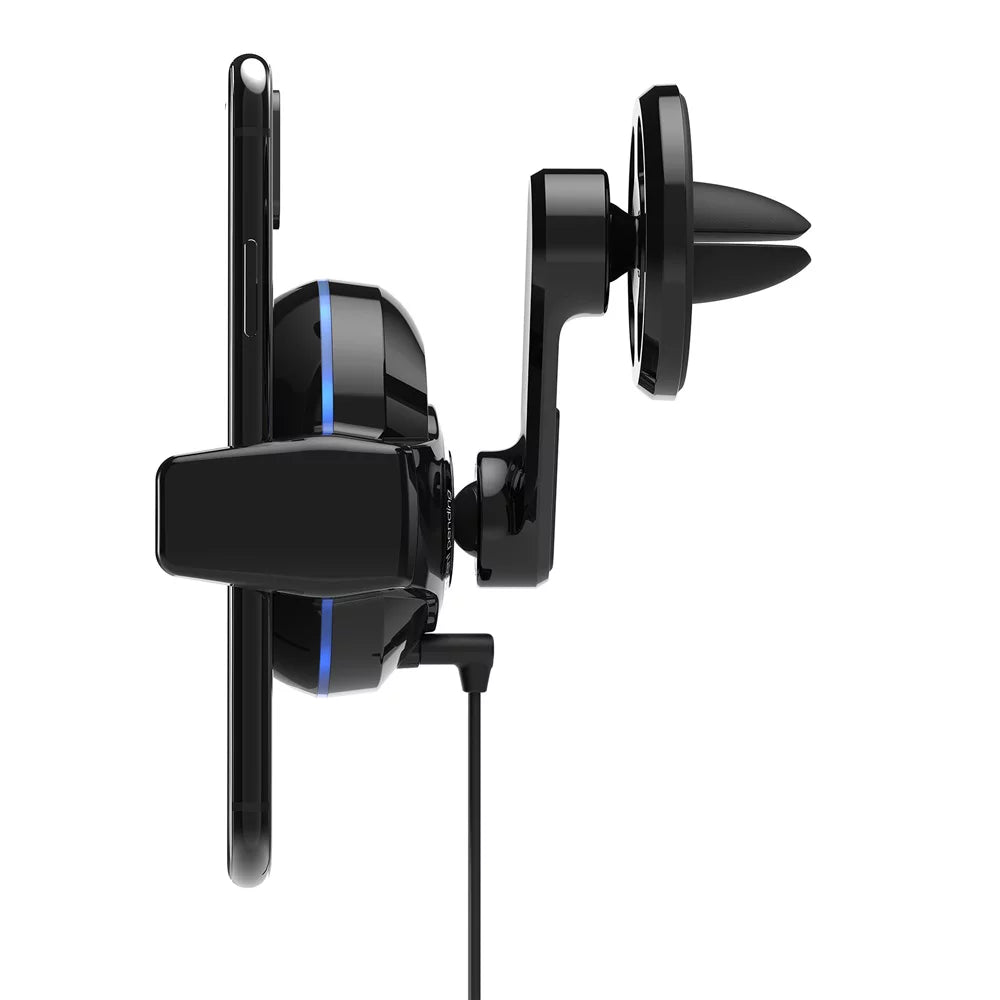 Scosche MGQVP-XTET Black Qi Mount Vent Charge3 10W - MagicGrip Wireless
