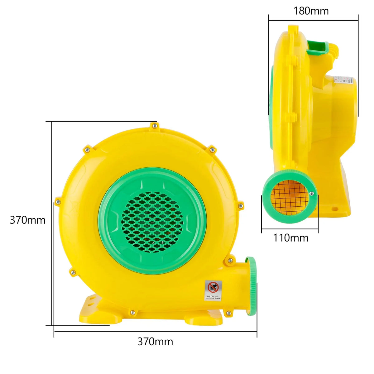 Pump Air Fan Inflatable 550 House castle Inflatable Bounce slide liquid Watt Blower