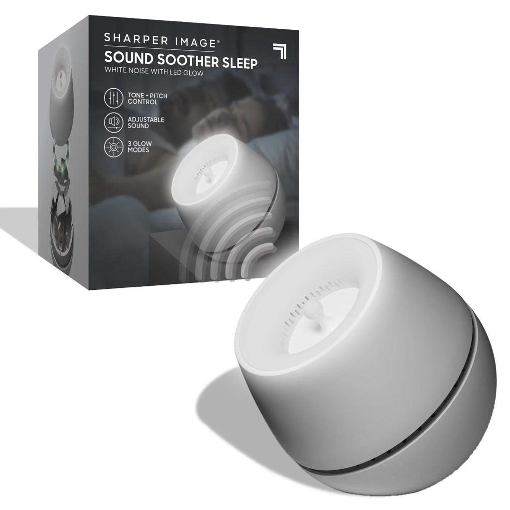 LED Sharper Noise Glow Wind, White With Image® Machine Soother Sound