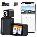 Recording, Device, Dual Avoidance Cars Vision, Loop C2M Rear, 4K+1080P OTA 4K for 5G - Super Collision GPS, APP ADAS, Update Built-in MINIEYE Dash Camera LCD, Cam WiFi AI Front 2.4'' Dash Night and
