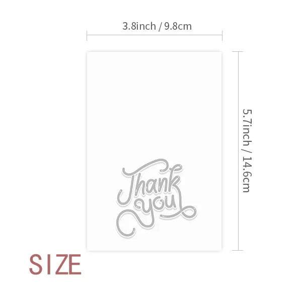Raw Envelopes Texture Food You Chop Blank Note Thank Rib Meat Cards