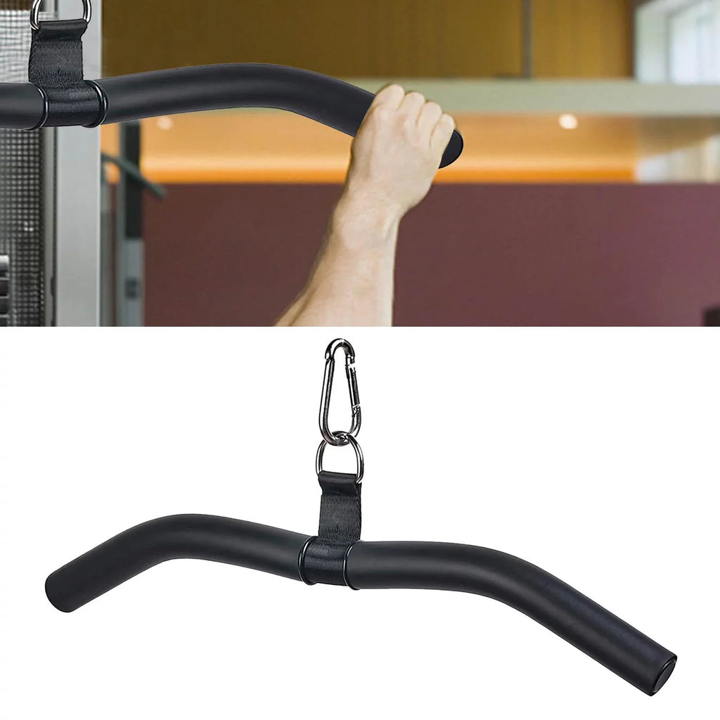 Press Pulldown Bar LAT Cable Cable LAT Tricep Pulldown Attachment Gym, Machine Machine Down Accessories, Equipment for Accessories, Attachment Weight