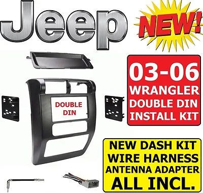 WRANGLER AUTO CARPLAY JEEP SYSTEM GPS 03-06 STEREO NAVIGATION TJ ANDROID