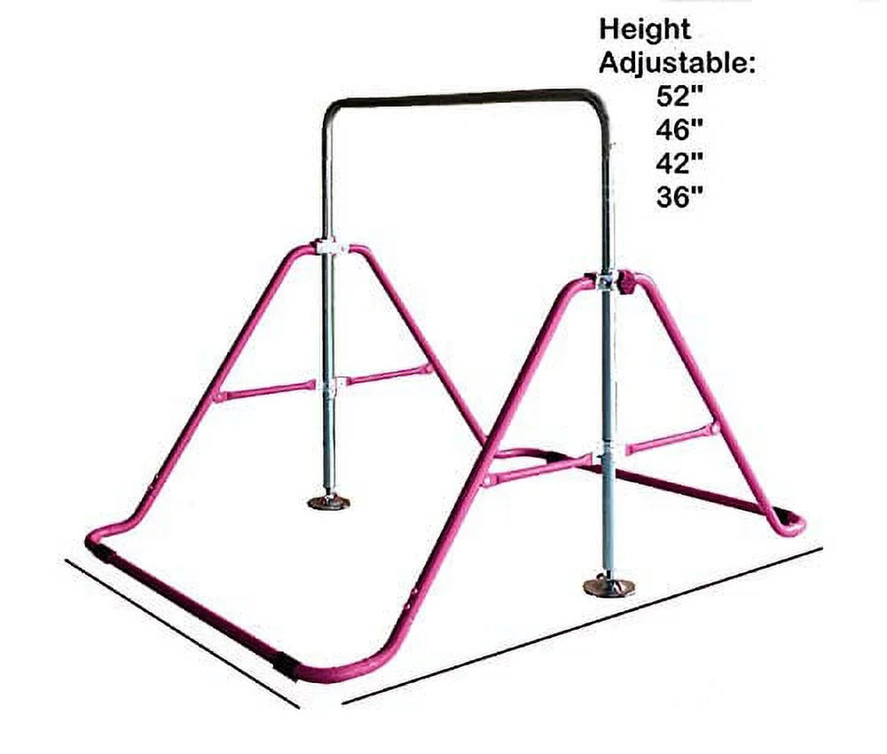 Kip Junior Tower Gymnastics Bars Climbing Folding Gymnasts Height Bar Horizontal Children Balance Kids for Monkey Training Training Gym JungleKids Bars Child Playground Bar Adjustable Expandable Bars