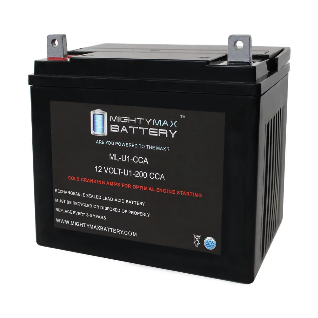 by Bobcat Battery ZT-226 ML-U1 Textron ES Zero-Turn 200CCA for Mower