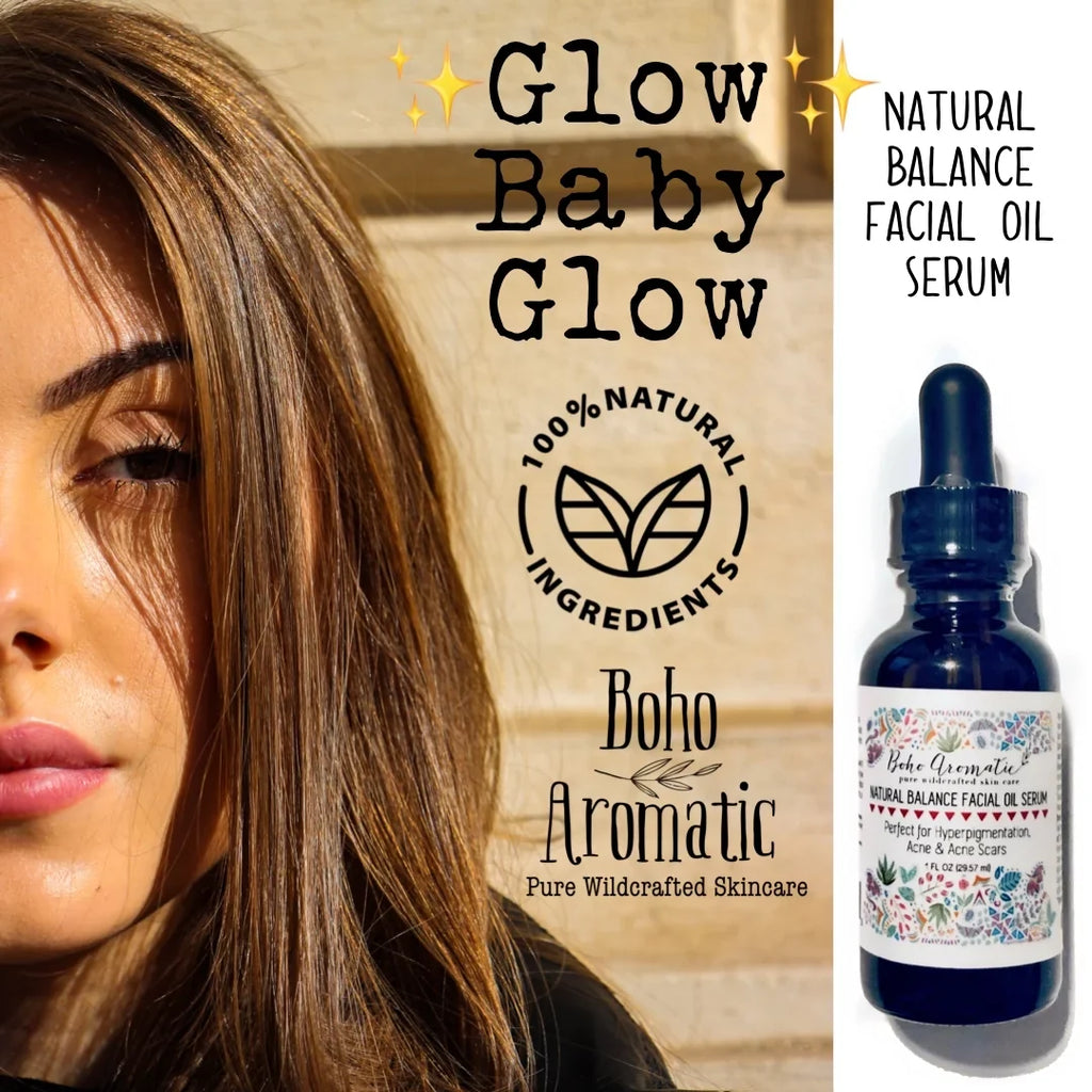 Facial Facial Skin Balance Essential Face Oil for Hyperpigmentation, Dry AROMATIC Ayurvedic & for Serum, or Natural BOHO Anti-Aging, Therapy Oil