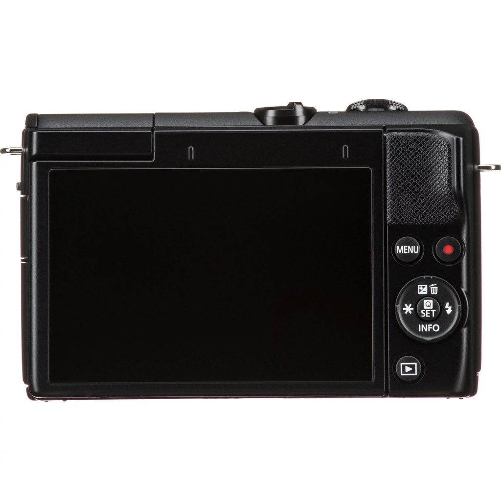 Ultimaxx Deluxe Canon Eos M200 Mirrorless Camera W/ 15-45Mm F/3.5-6.3 Is Stm Lens Bundle - Includes: 64Gb Ultra Memory Card, Digital Flash With Bracket & Much More