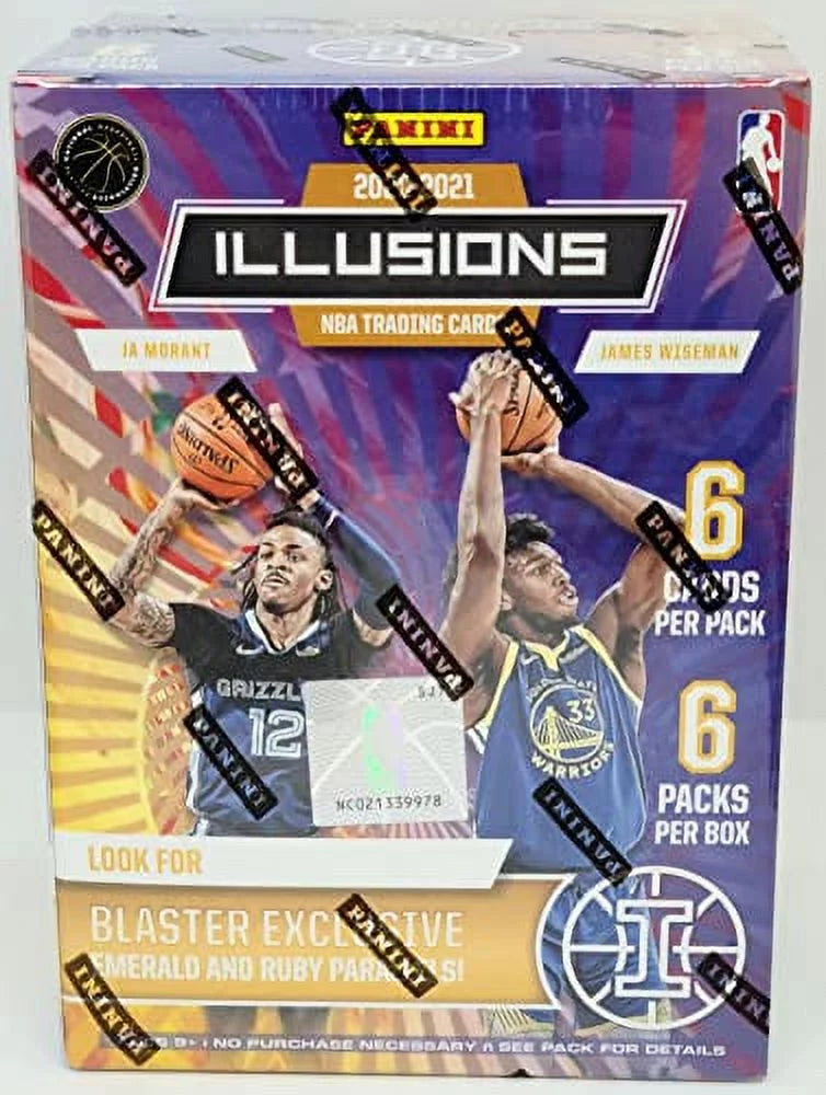 20-21 Panini Illusions Basketball Value Box