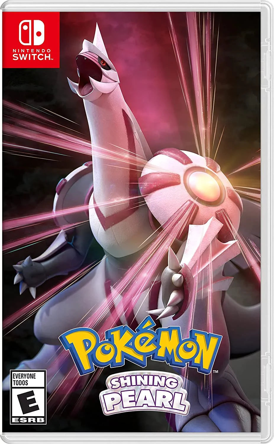 Cloth White Console OLED Pokemon Nintendo with Shining Pearl and Switch Cleaning Screen