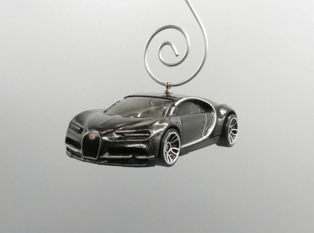 Chiron Custom Car Christmas 2016 Bugatti '16 Grey Adorno Ornament Gray