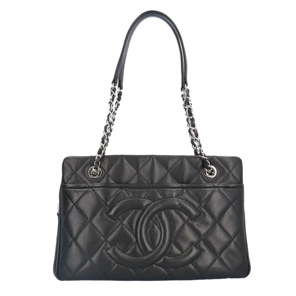 Shoulder A67294 Caviar Bag Skin Matelasse Cocomark BRB10010000013230 Pre-Owned Women's (Good) Chain Black