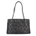 Shoulder A67294 Caviar Bag Skin Matelasse Cocomark BRB10010000013230 Pre-Owned Women's (Good) Chain Black