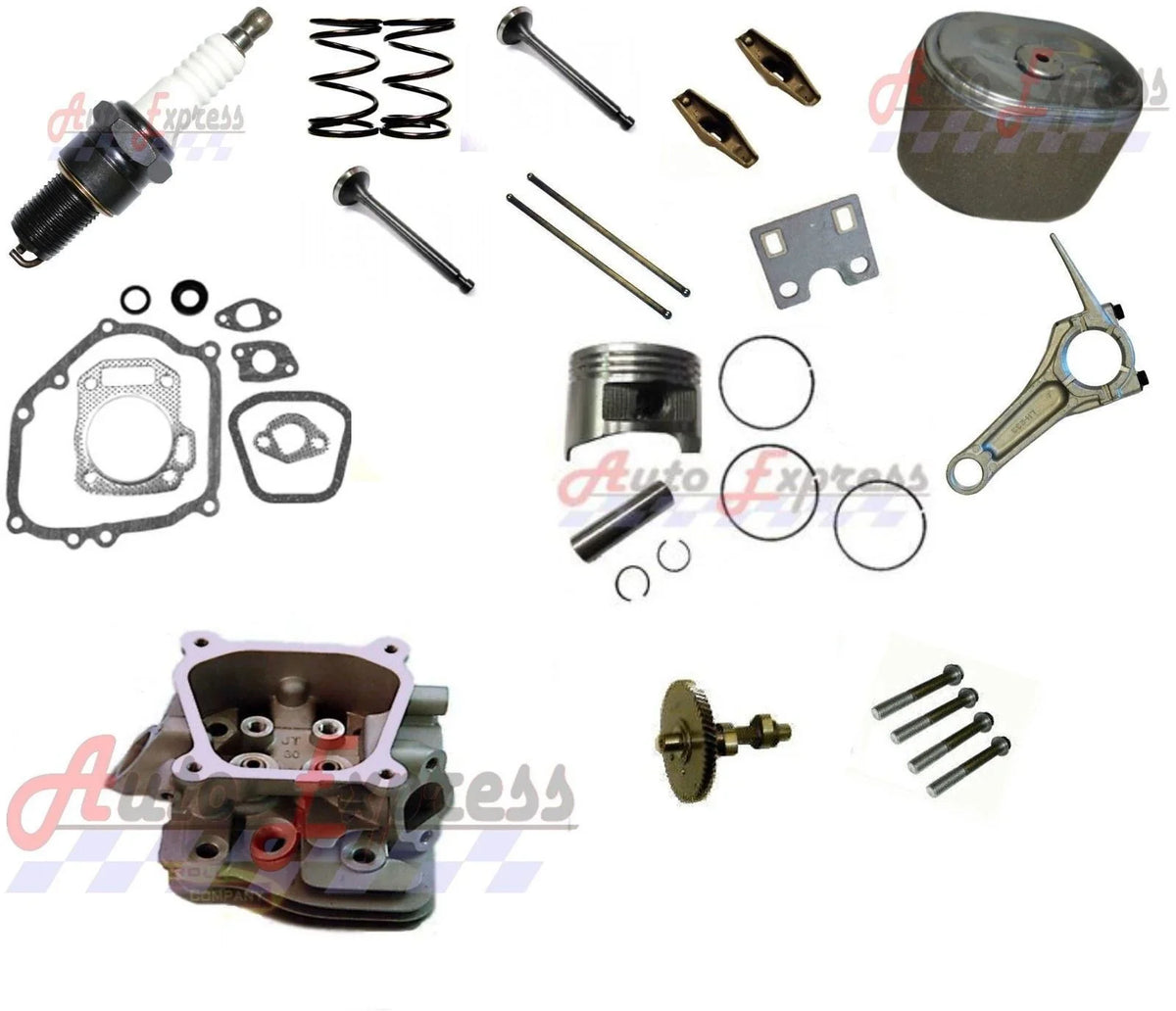 Rocker Filter Arms GX200 Honda 6.5HP Kit Fits Head Connecting Rod Air Cylinder Piston